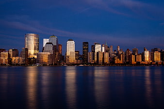 San Francisco Skyline at Dusk Reflected in Water