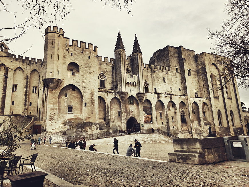 Palais des Papes Avignon France Architecture