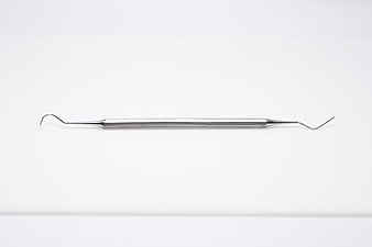 Dental Explorer Tool on White Background