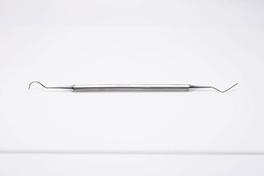 Dental Explorer Tool on White Background