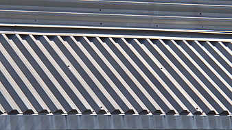 Abstract Diagonal Metal Roof Texture Pattern