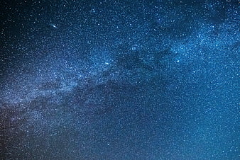 Stunning Milky Way Galaxy Night Sky with Star Clusters