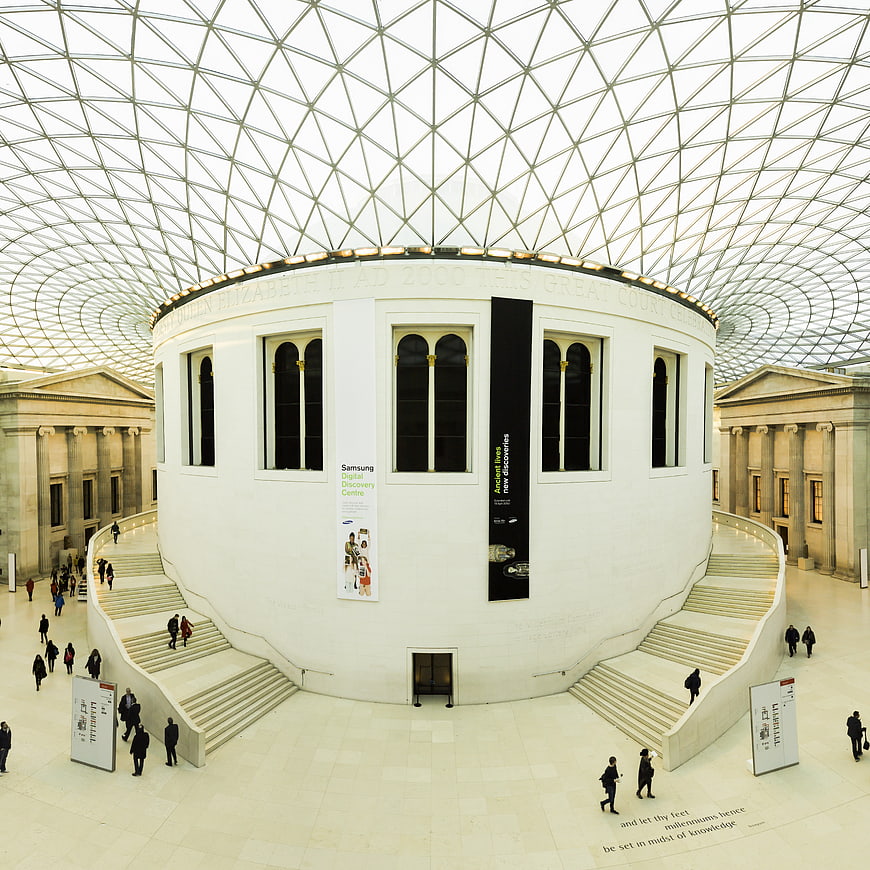 British Museum Great Court Interior Architecture