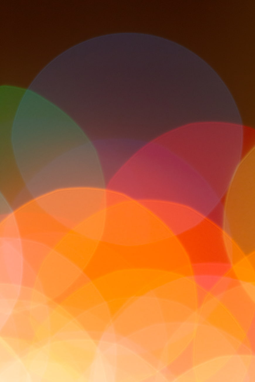 Abstract Colorful Bokeh Lights Background