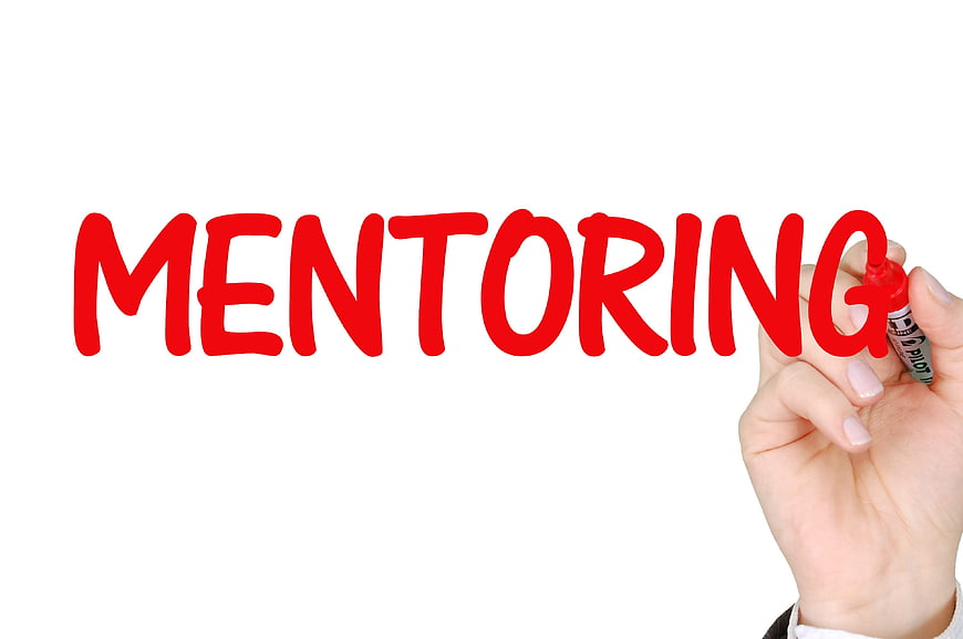 Hand Writing Mentoring on Whiteboard