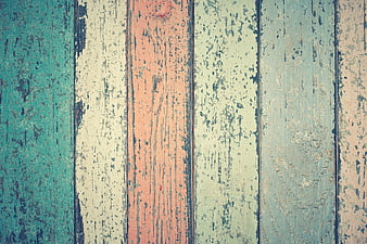 Vintage Distressed Wooden Planks Background