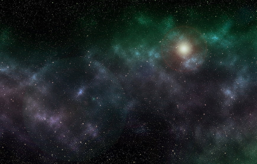 Deep Space Galaxy and Nebula Background