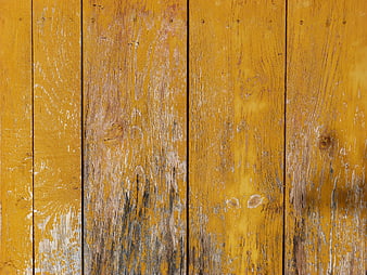 Rustic Yellow Wooden Plank Texture Background