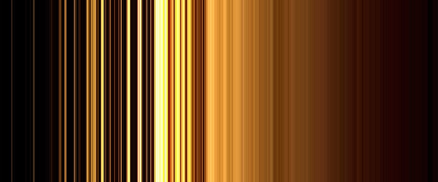 Abstract Golden Vertical Lines Gradient Background