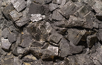 Close-up texture of raw pyrite mineral chunks