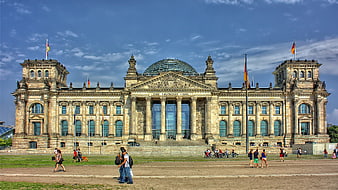 Reichstag Building Berlin Germany Architecture Landmark