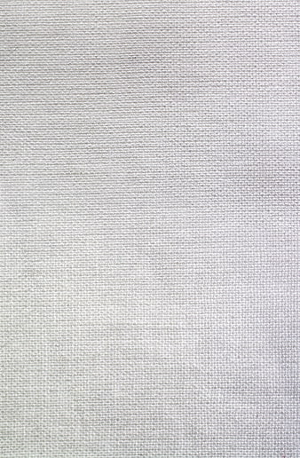 White Woven Canvas Fabric Texture Background