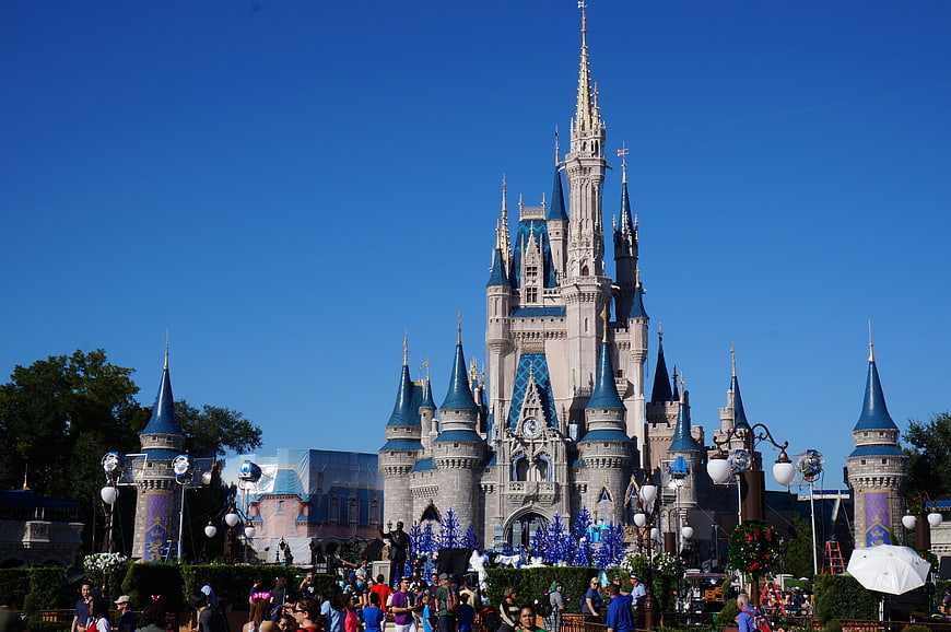 Cinderella's Castle at Magic Kingdom Walt Disney World