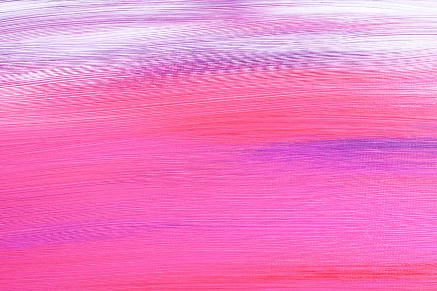 Abstract Pink and Purple Painted Canvas Texture Background