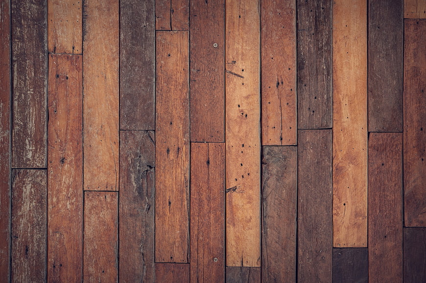 Rustic Vertical Wooden Plank Background Texture