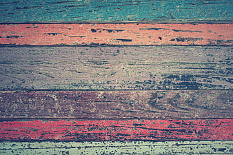 Vintage Distressed Wooden Planks Background