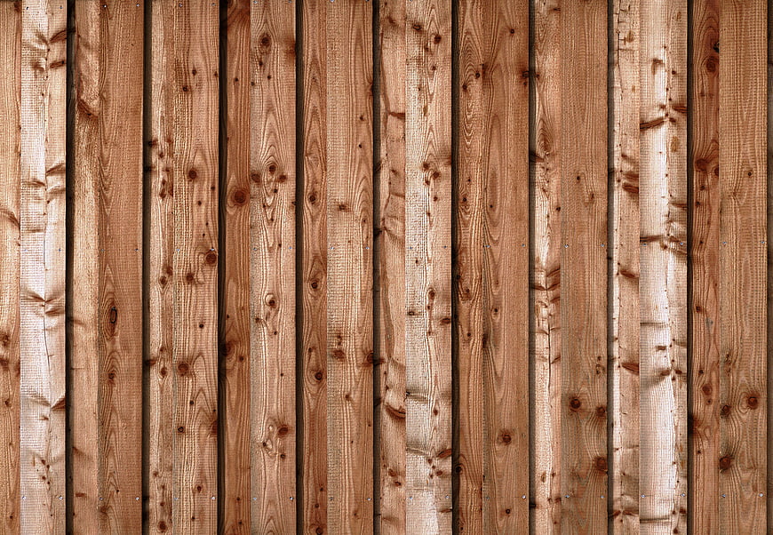 Vertical Wooden Plank Wall Texture Background