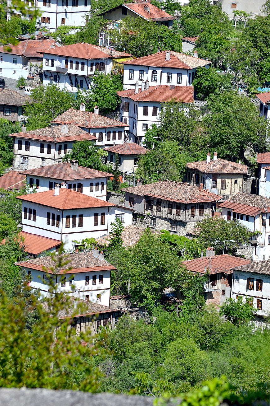 Traditional Ottoman Houses on a Hillside in Safranbolu