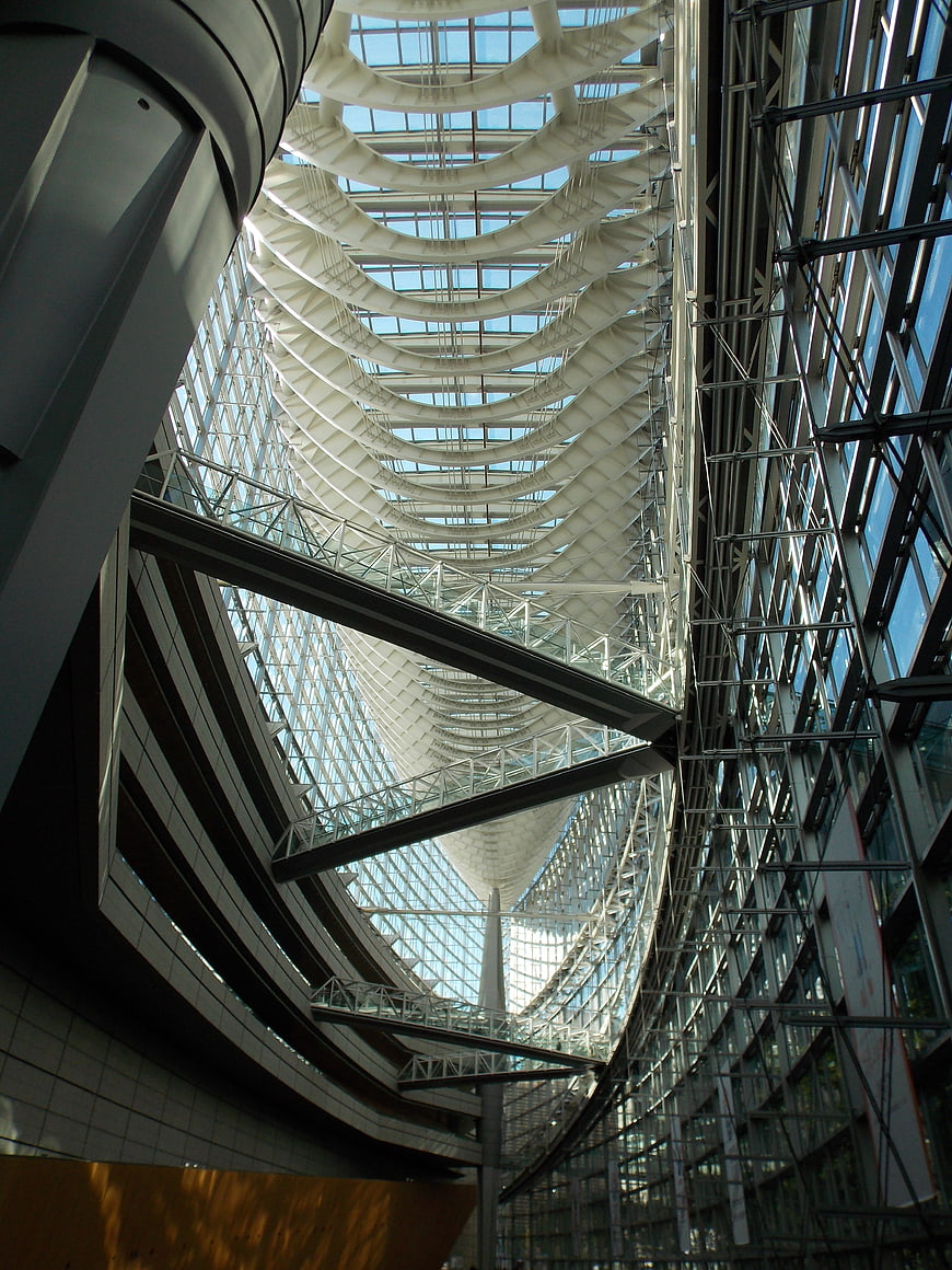 Modern Glass and Steel Architecture Interior