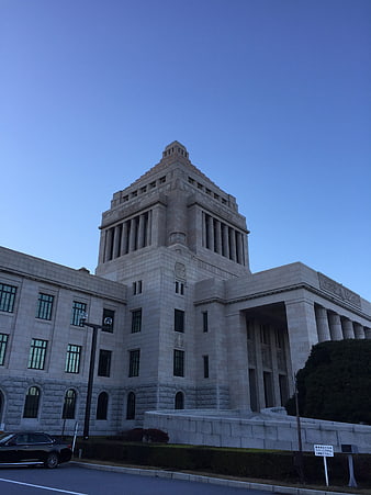 Tokyo Station Building Architecture Blue Sky
