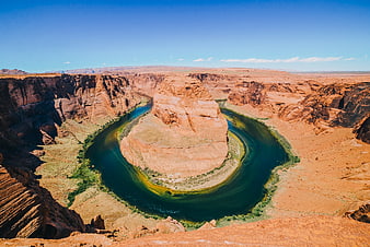 Horseshoe Bend Colorado River Landscape View