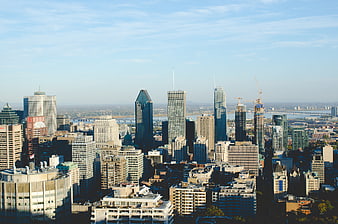 Boston Skyline with Skyscrapers and Charles River