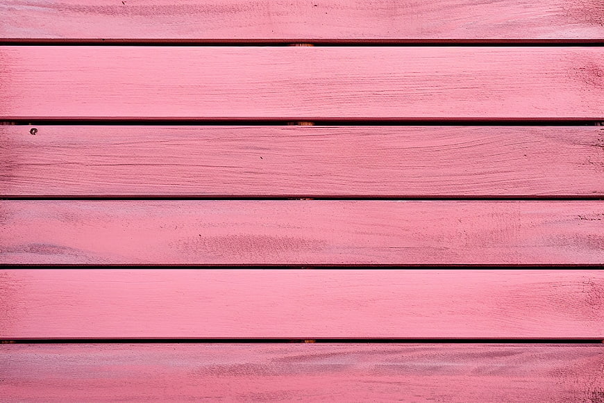 Pink Painted Wooden Planks Background Texture