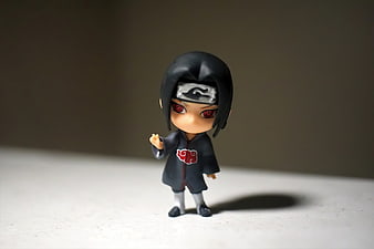 Naruto Sasuke Chibi Anime Figurine Product Photography
