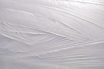 Abstract White Ice Texture with Frozen Ridges