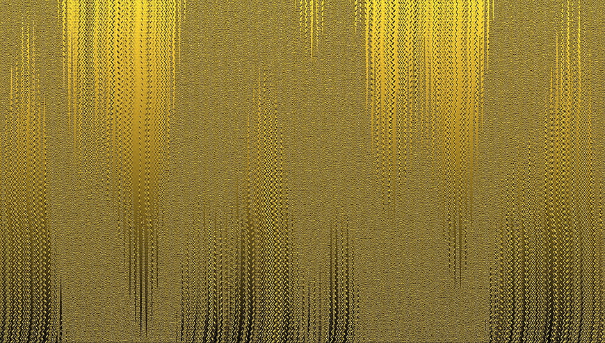 Abstract Gold Texture Background with Vertical Brush Strokes