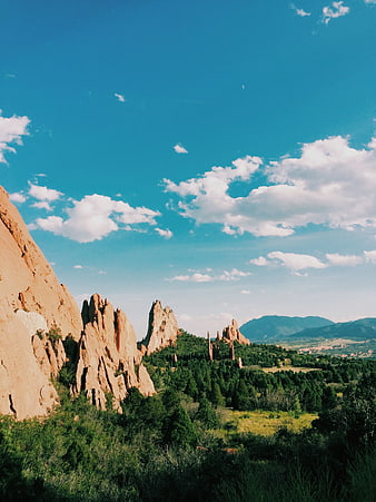 Garden of the Gods Red Rocks Landscape Colorado