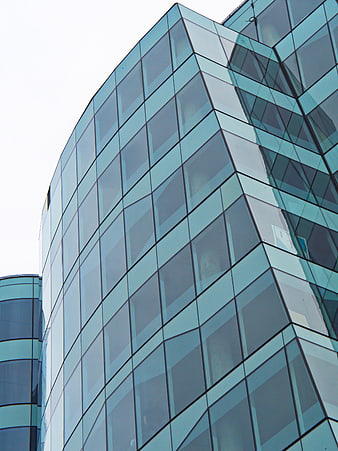 Modern Glass Skyscraper Architecture Detail