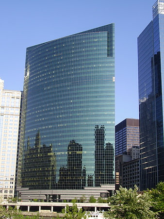 Modern Glass Skyscraper With City Reflections