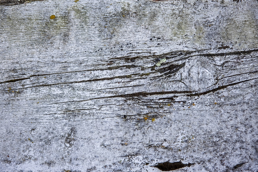 Weathered Gray Wood Texture Background
