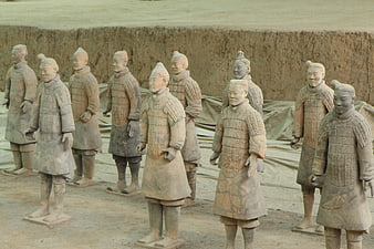 Terracotta Warriors Army in Xi'an Excavation Pit