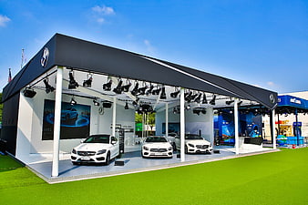 Mercedes-Benz Outdoor Car Exhibition Booth Display
