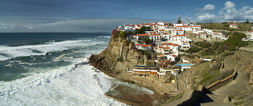 Azenhas do Mar Coastal Village in Portugal