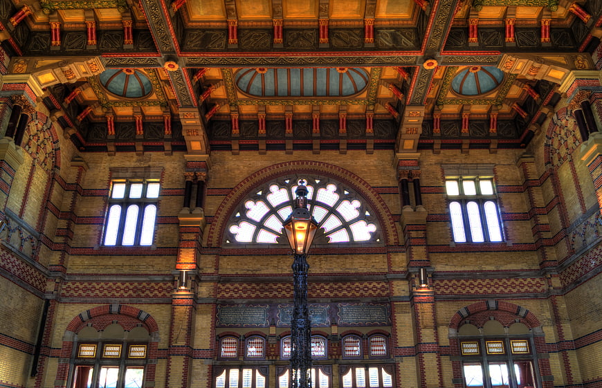 Ornate Groningen Central Station Interior Architecture
