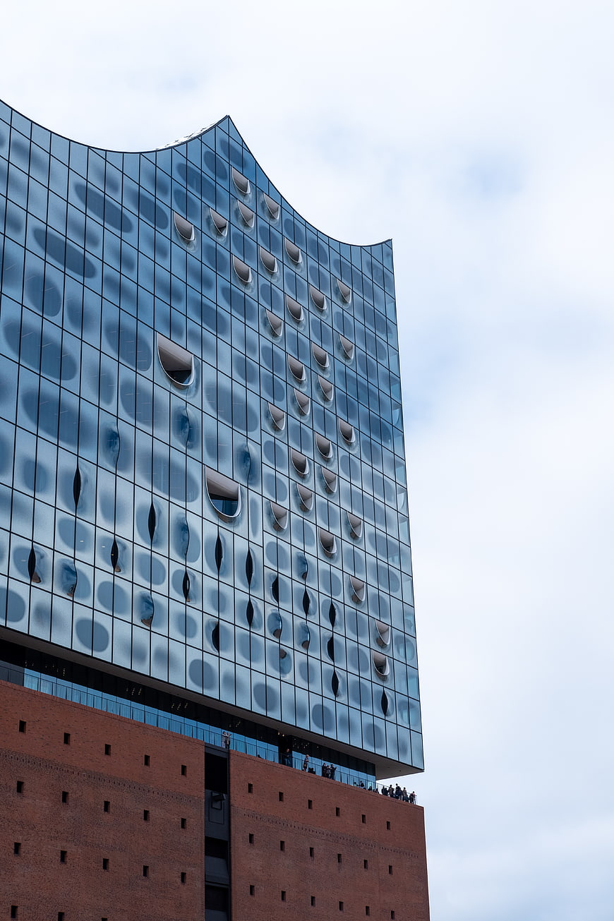 Elbphilharmonie Hamburg Architecture Glass Facade Detail