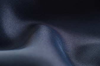 Dark Blue Fabric Texture Close Up