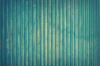 Textured Teal Corrugated Metal Background