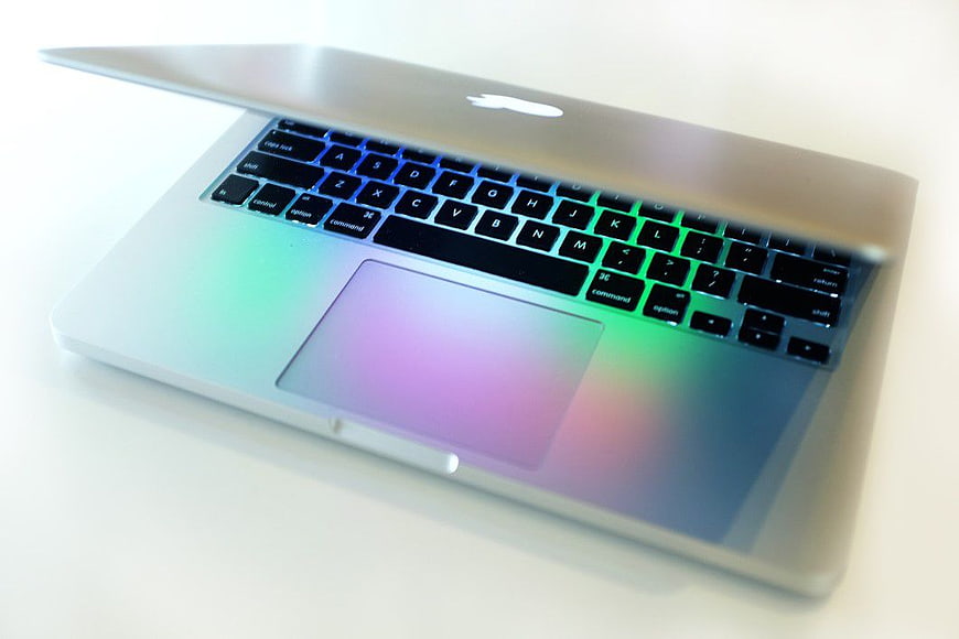 MacBook Pro with Rainbow Backlit Keyboard