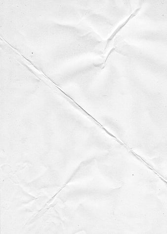 Crumpled White Paper Texture Background