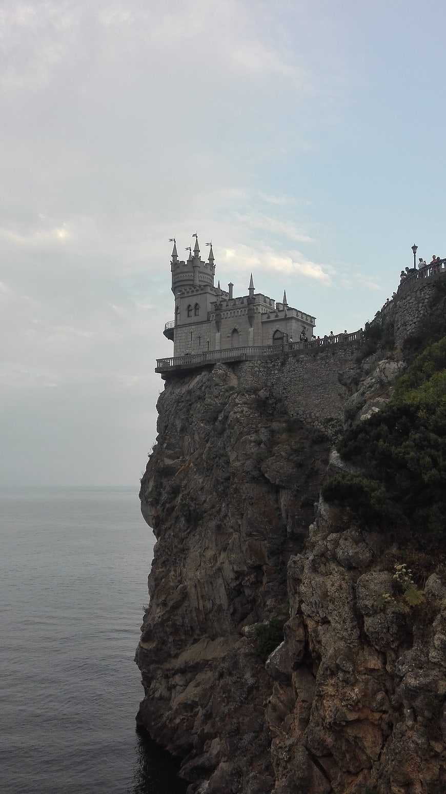 Swallow's Nest Castle on Cliff in Crimea