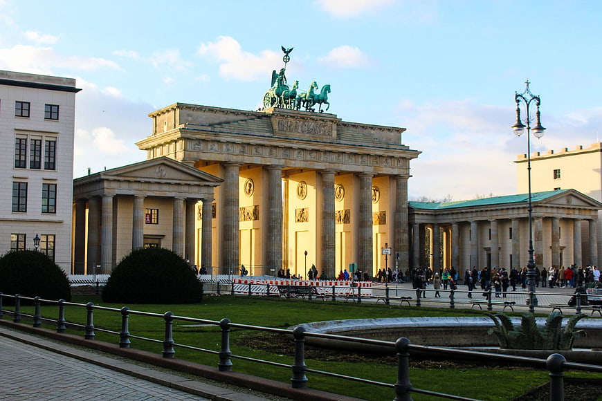 Brandenburg Gate Berlin Architecture Landmark