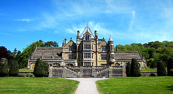 Tyntesfield Mansion Victorian Architecture In Devon England