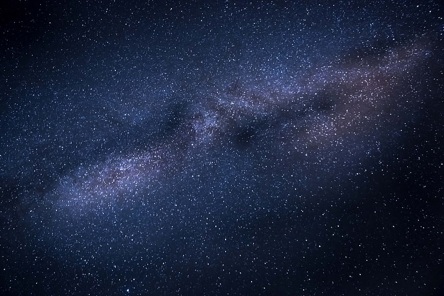 Milky Way Galaxy Night Sky Star Field Astrophotography