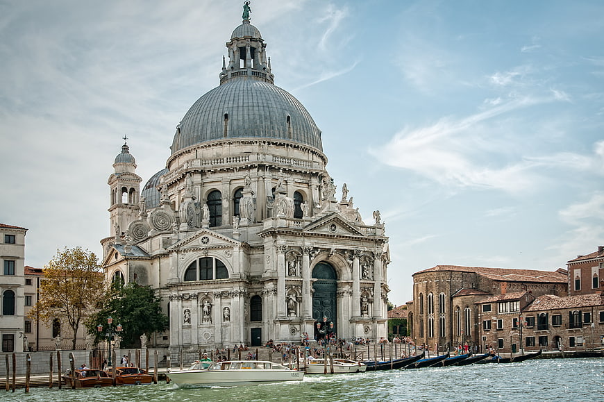 Basilica di Santa Maria della Salute in Venice, Italy