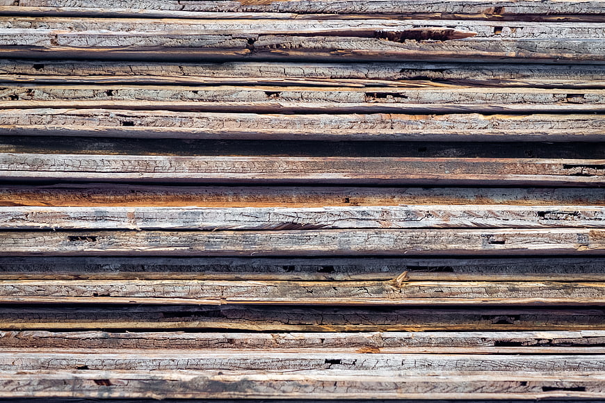 Weathered Wood Planks Texture Background