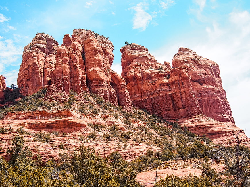 Red Rock Formations in Sedona Arizona Landscape